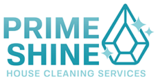 An image of a logo that says Prime Shine House Cleaning Services